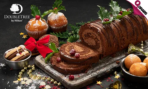 Yule Log Cake for Take-Away from DoubleTree by Hilton!